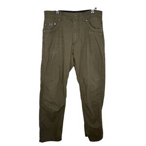 Kühl Revolvr Mens Olive Green Outdoor Pants 33x30